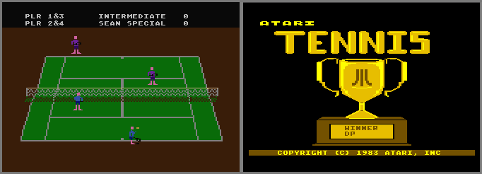 atari tennis