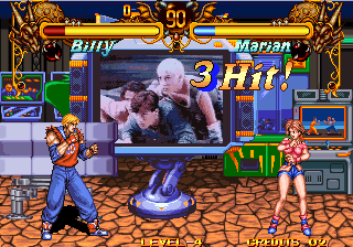 Double Dragon (Neo-Geo) - MAME machine